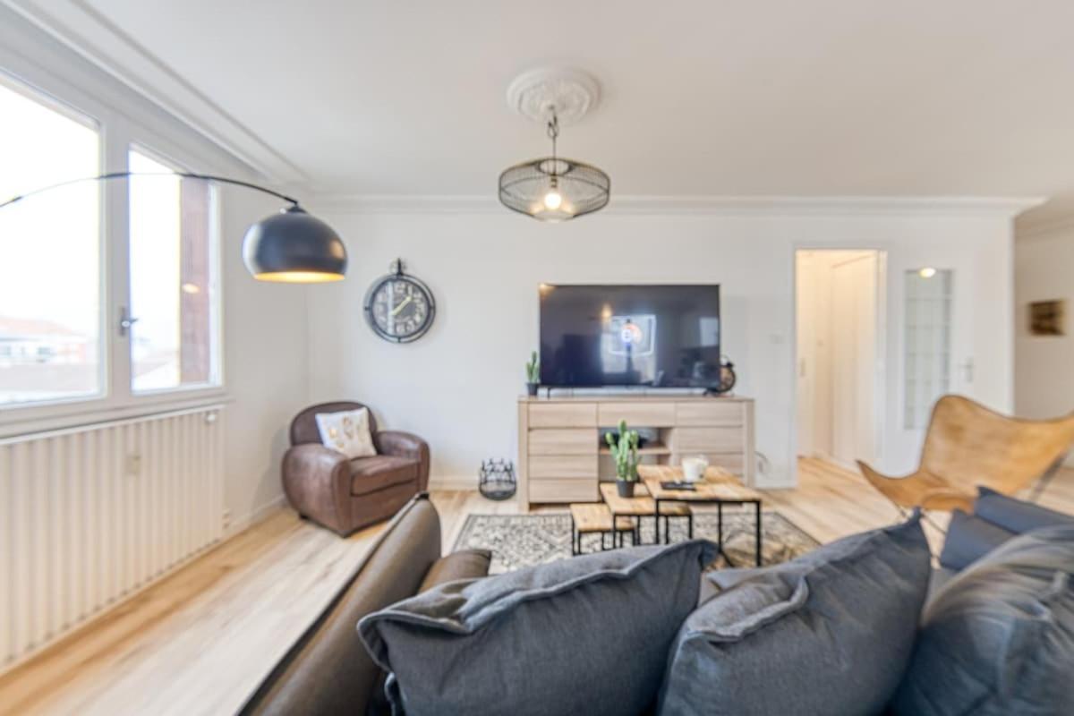 Magnificent Apartment, 4 Bedrooms, Fiber Wifi Grenoble Exteriér fotografie