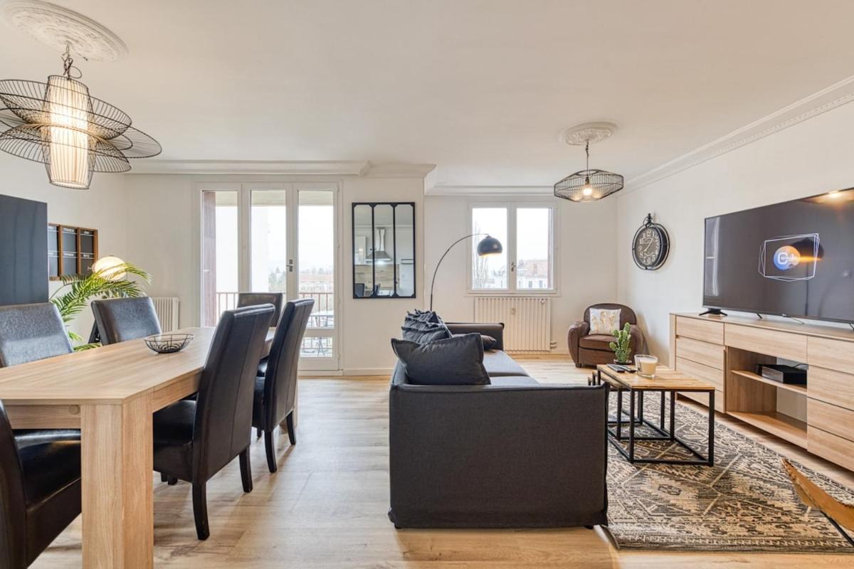 Magnificent Apartment, 4 Bedrooms, Fiber Wifi Grenoble Exteriér fotografie