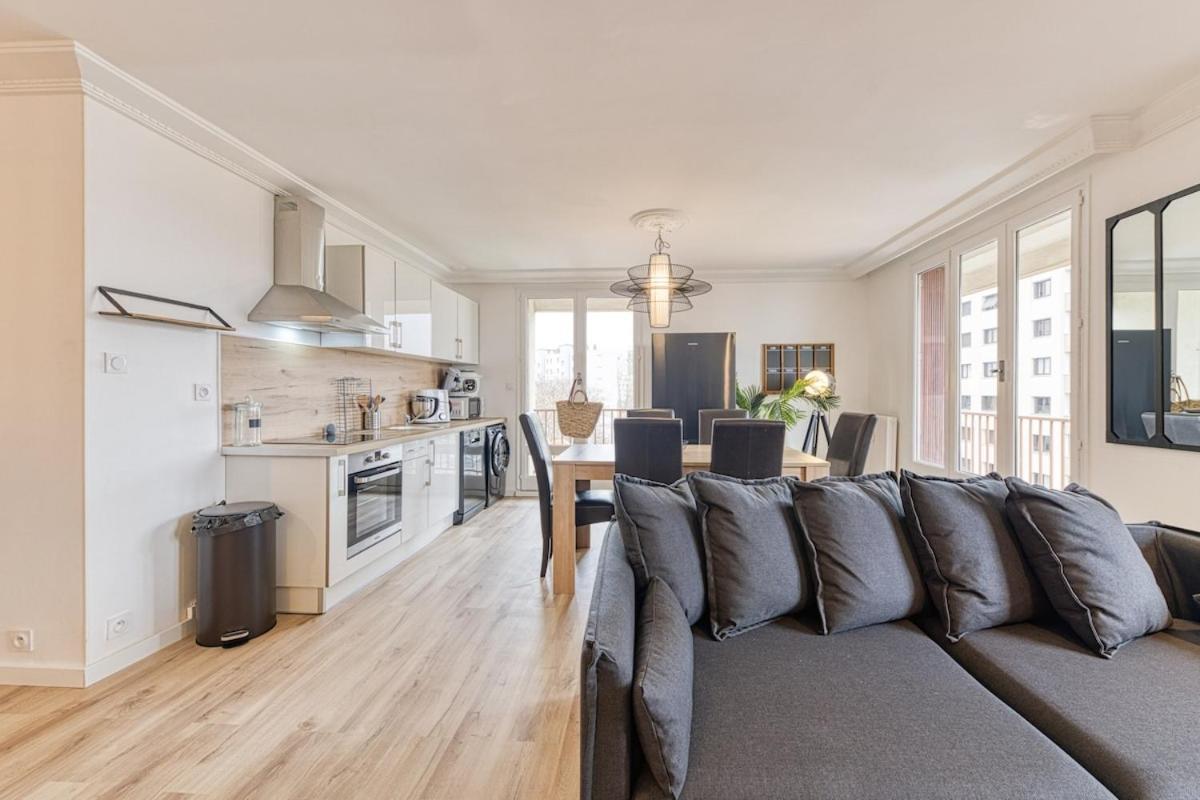 Magnificent Apartment, 4 Bedrooms, Fiber Wifi Grenoble Exteriér fotografie