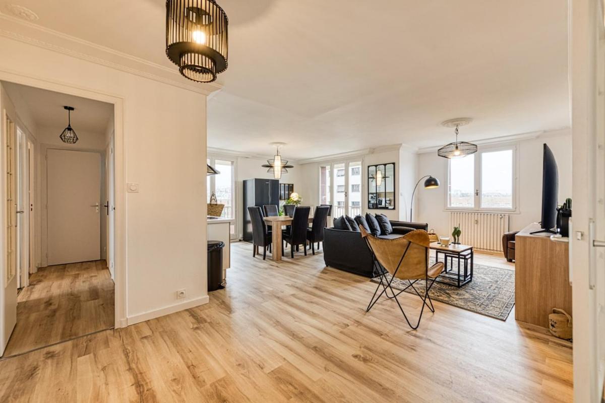 Magnificent Apartment, 4 Bedrooms, Fiber Wifi Grenoble Exteriér fotografie