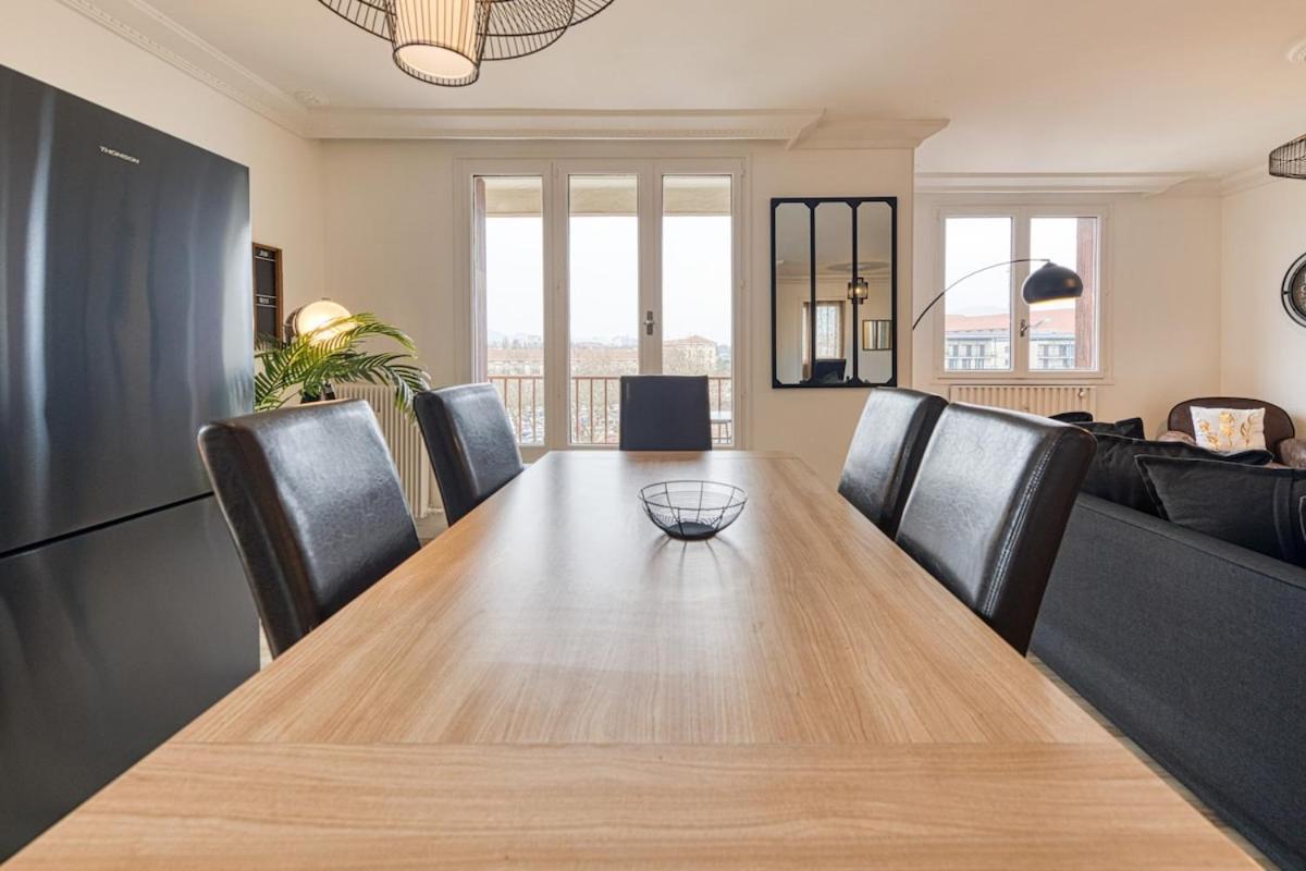 Magnificent Apartment, 4 Bedrooms, Fiber Wifi Grenoble Exteriér fotografie