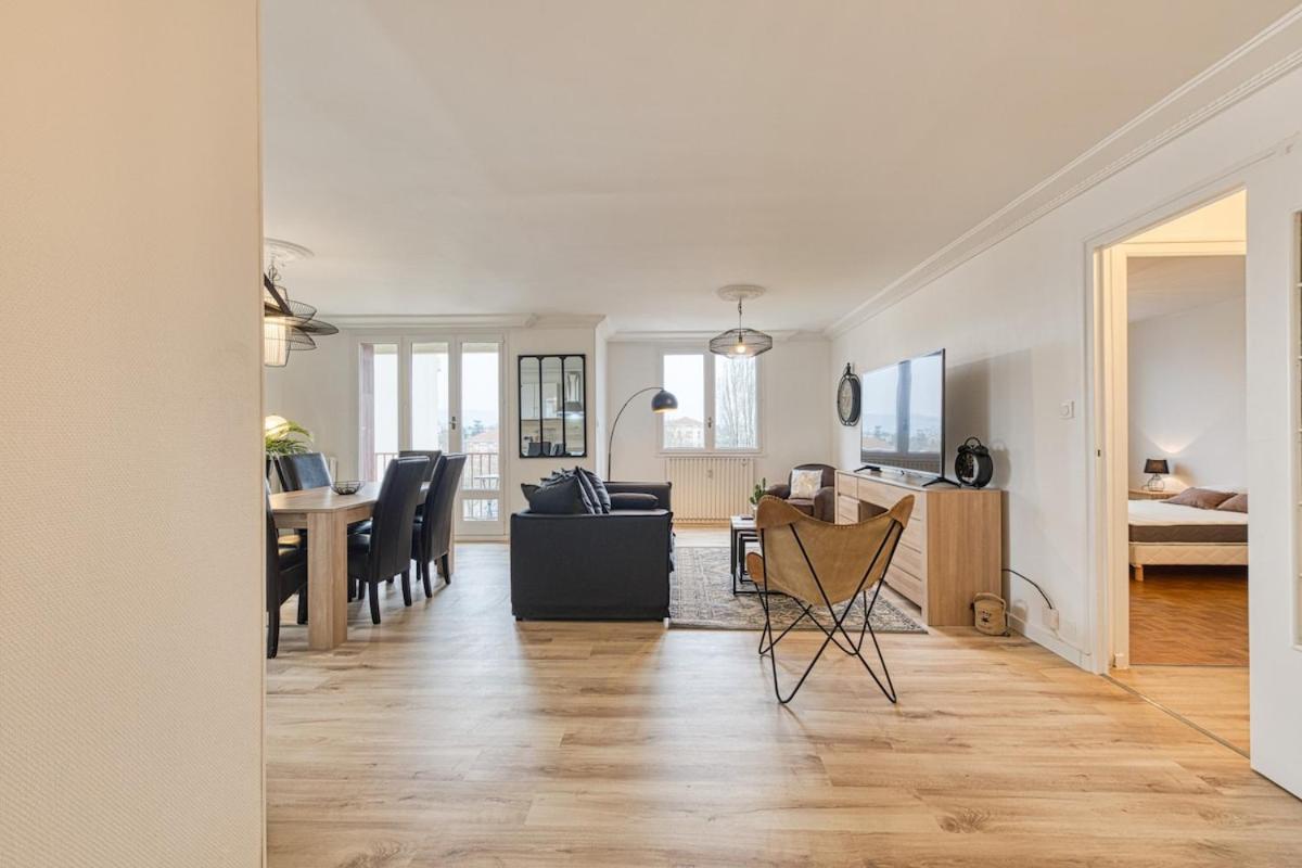 Magnificent Apartment, 4 Bedrooms, Fiber Wifi Grenoble Exteriér fotografie